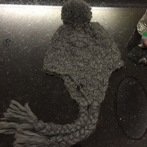 COPY - Empyre Gray Pom Beanie